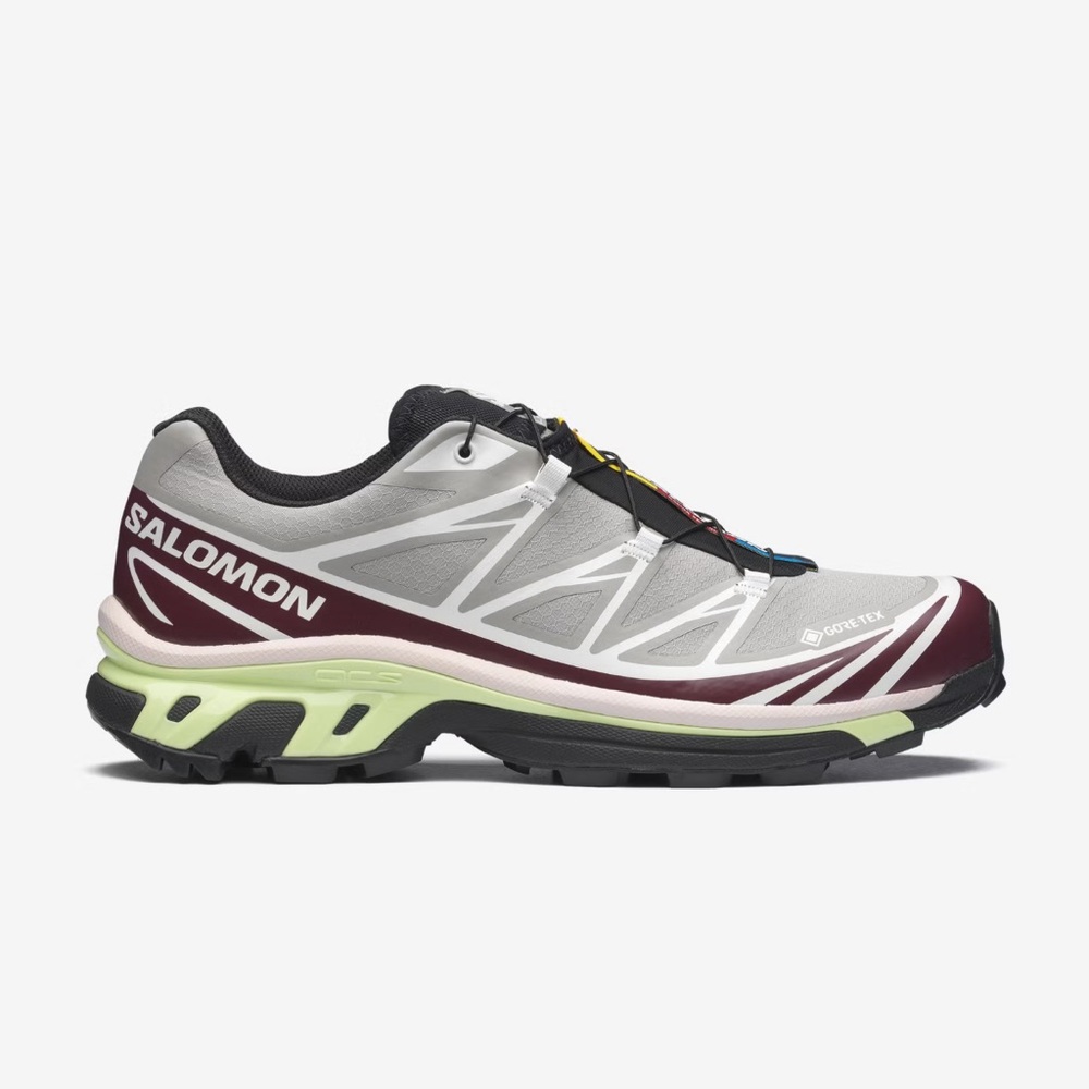 Salomon XT-6 GORTEX in Paloma / Maroon